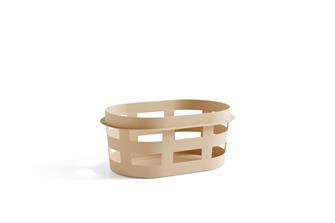 Vasketøjskurv - Opbevaringskurv Laundry Basket nougat small fra HAY