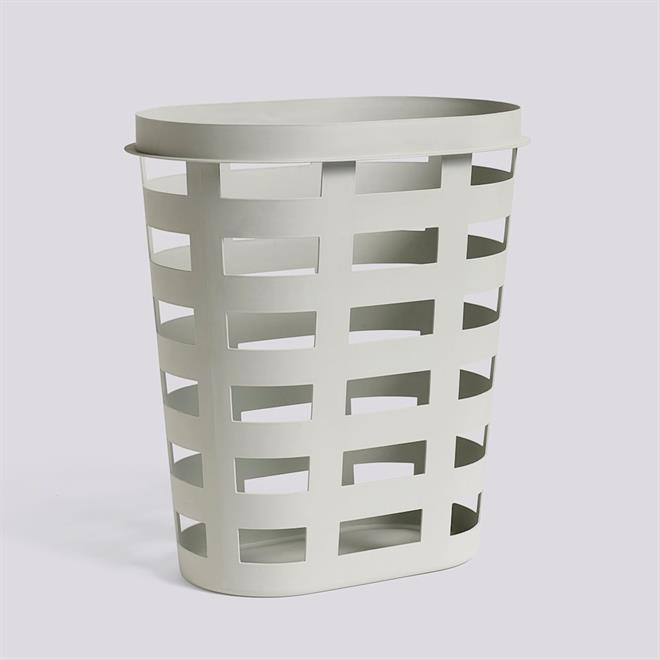 Vasketøjskurv - Opbevaringskurv Laundry Basket lysegrå large fra HAY