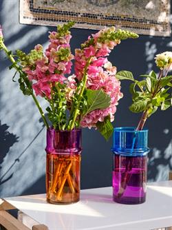 Moroccan vase small pink og blå fra HAY
