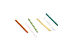 Sip Cocktail - multi farvet sugerør i borosilicat glas fra HAY