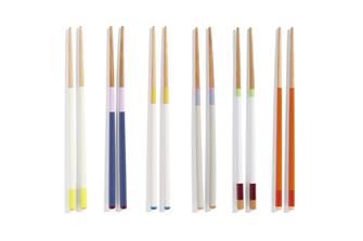 Colour Sticks spisepinde - sæt af 6 stk fra HAY