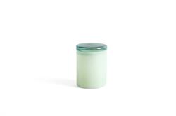Borosilicate jar - lågkrukke small grøn fra HAY