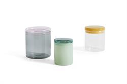 Borosilicate jar - lågkrukke flere størrelser fra HAY