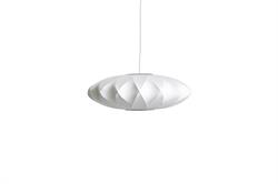 Loftlampe Nelson Saucer Crisscross Bubble small i off white fra Hay