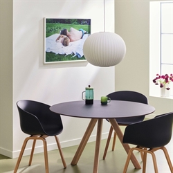 Loftlampe Nelson Ball Bubble medium Ø48 i offwhite fra HAY