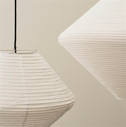Paper Shade - loftlampe i rispapir - Diamond fra HAY