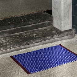 Door Mat - Dørmåtte Royal blue 50 x 70 cm fra Hay