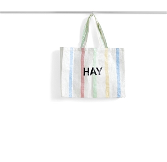 Shoppingbag Candy Stripe shopper multi farvet fra HAY