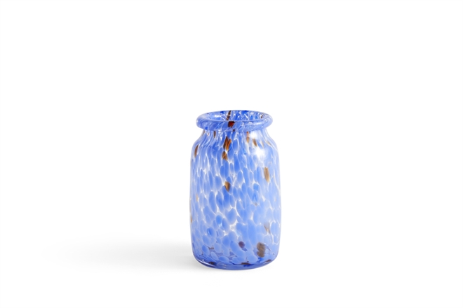 Splash Vase Roll Nack medium blå fra HAY