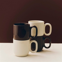 Barro Cup - Kop / Krus sæt af to stk fra HAY offwhite