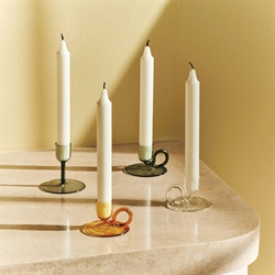 Tiny Candleholder - glas lysestage fra HAY