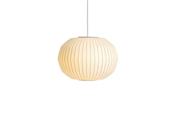 Loftlampe Nelson Angled Sphere Bubble small Ø35 offwhite fra HAY