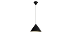 Loftlampe Compass pendant 260 soft black fra HAY