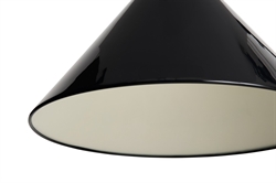 Loftlampe Compass pendant 260 soft black fra HAY