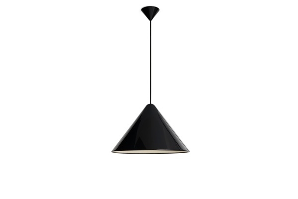 Loftlampe Compass pendant 340 soft black fra HAY