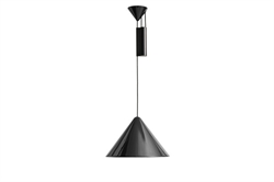 Loftlampe Compass justerbar pendant 430 soft black fra HAY