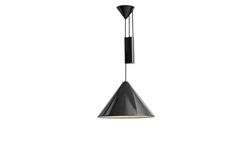 Loftlampe Compass justerbar pendant 430 soft black fra HAY