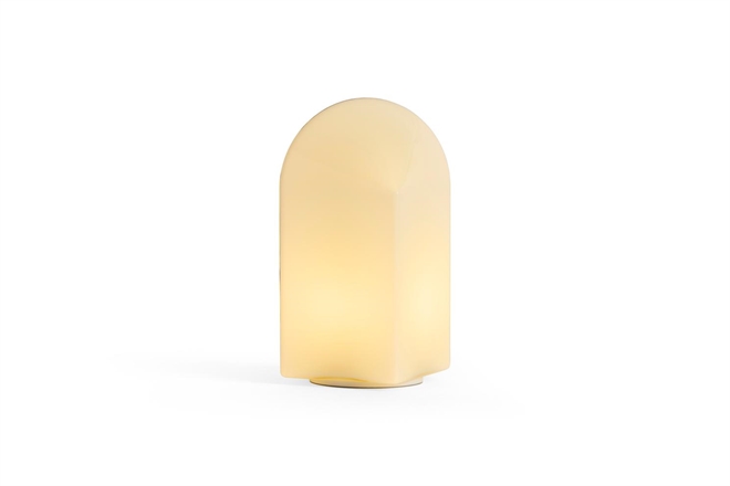 Parade Portable - Glas bordlampe fra HAY H24 hvid