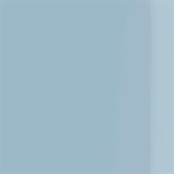 Facet Cabinet inkl. hjul lav i misty blue fra HAY