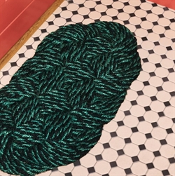 Coco door mat swirl - Kokos dørmåtte 40x80 cm fra HAY flere farver