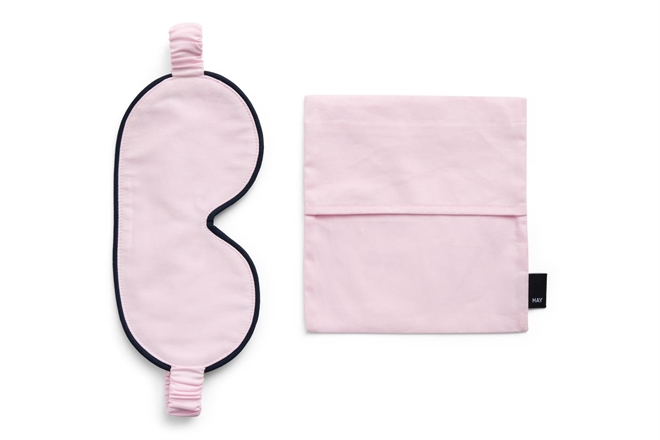 Outline sleep mask - sovemaske fra HAY soft pink