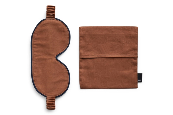 Outline sleep mask - sovemaske fra HAY milk chocolate