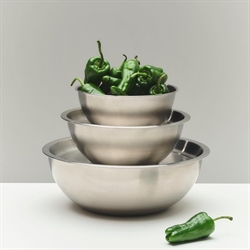 Outdoor Market Market Steel Bowl - Stål skål med låg medium fra HAY