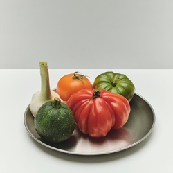 Outdoor Market Market Steel plate - Ståltallerken 2 stk fra HAY