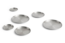 Outdoor Market Market Steel plate - Ståltallerken 2 stk fra HAY