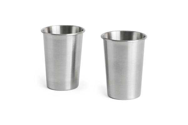 Outdoor Market Market Steel cup - Stålkop 2 stk fra HAY medium H11