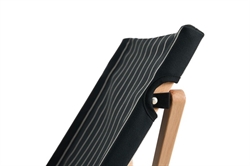 Outdoor Market Folding Chair - Klapstol i sort/beige fra HAY