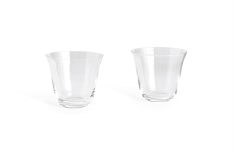 Curve Tumbler Glass - Drikkeglas small 2 stk fra HAY