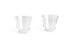 Curve Tumbler Glass - Drikkeglas small 2 stk fra HAY