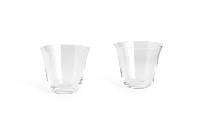 Curve Tumbler Glass - Drikkeglas small 2 stk fra HAY