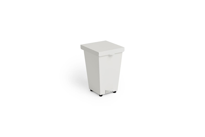 Loop Bin affaldsspand hvid fra HAY 8L