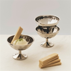 Italian Ice Cup medium - rustfri stål dessertbæger fra HAY