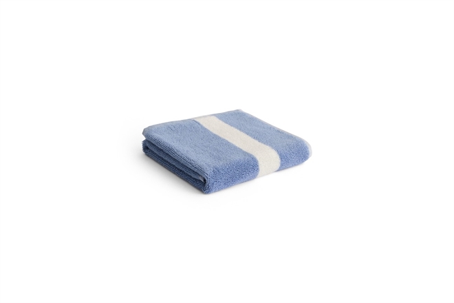 Stripe håndklæde 40x60cm fra HAY dusty blue