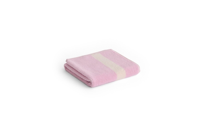 Stripe håndklæde 40x60cm fra HAY soft pink