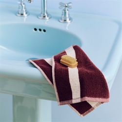 Stripe vaskeklud 30x30 cm fra HAY flere farver