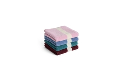 Stripe vaskeklud 30x30 cm fra HAY flere farver