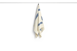 Stripe badehåndklæde 70x140 cm dusty blue fra HAY