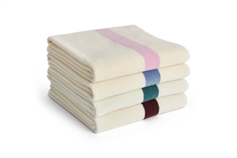 Stripe badehåndklæde 70x140 cm flere farver fra HAY