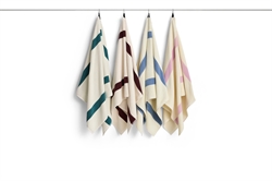 Stripe badehåndklæde 70x140 cm flere farver fra HAY