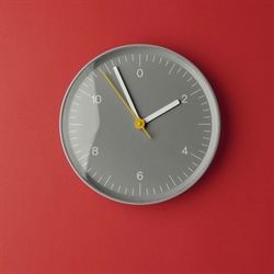 Wall Clock - Vægur grå fra HAY