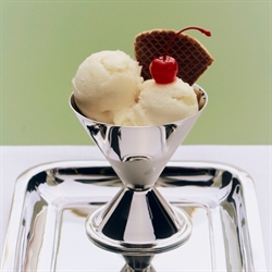  Essential Steel Cone Ice Cup - rustfri stål dessertbæger fra HAY