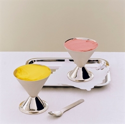  Essential Steel Cone Ice Cup - rustfri stål dessertbæger fra HAY