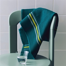Canteen Tea Towel organic - viskestykke fra HAY- grøn/gul