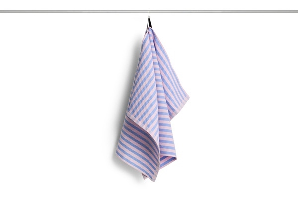 Canteen Tea Towel organic - viskestykke fra HAY - light pink
