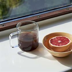 Glas kaffekop fra HAY