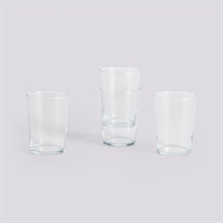 Drikkeglas Glass large sæt a 4 stk fra HAY